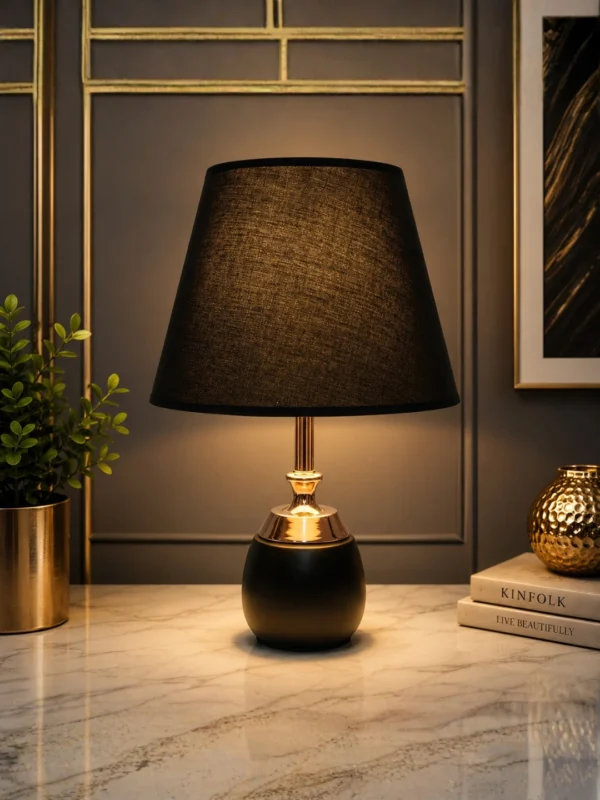 MODERN BLACK TABLE LAMP (LA1119)
