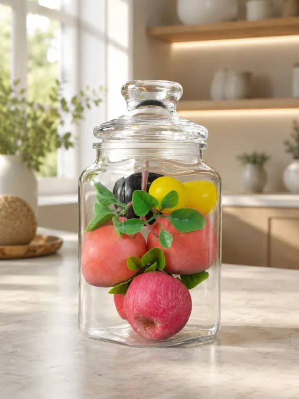 POLYCARBONATE STORAGE JAR SMALL (XR020-1)