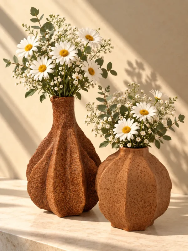 BROWN VASES (3380/3338)